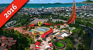 Portaventura, Montagne russe a Ferrari Land