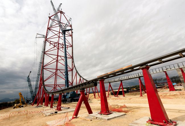 Montagne russe a Ferrari Land, PortAventura