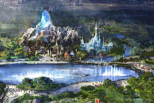 Nuova  area a tema Frozen ai Walt Disney Studios Paris