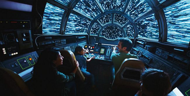 Attrazione Millennium Falcon: Smugglers Run a Star Wars Galaxy's Edge