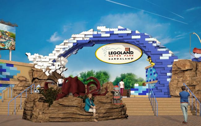 Portale d'Ingresso del nuovo Legoland Water Park di Gardaland