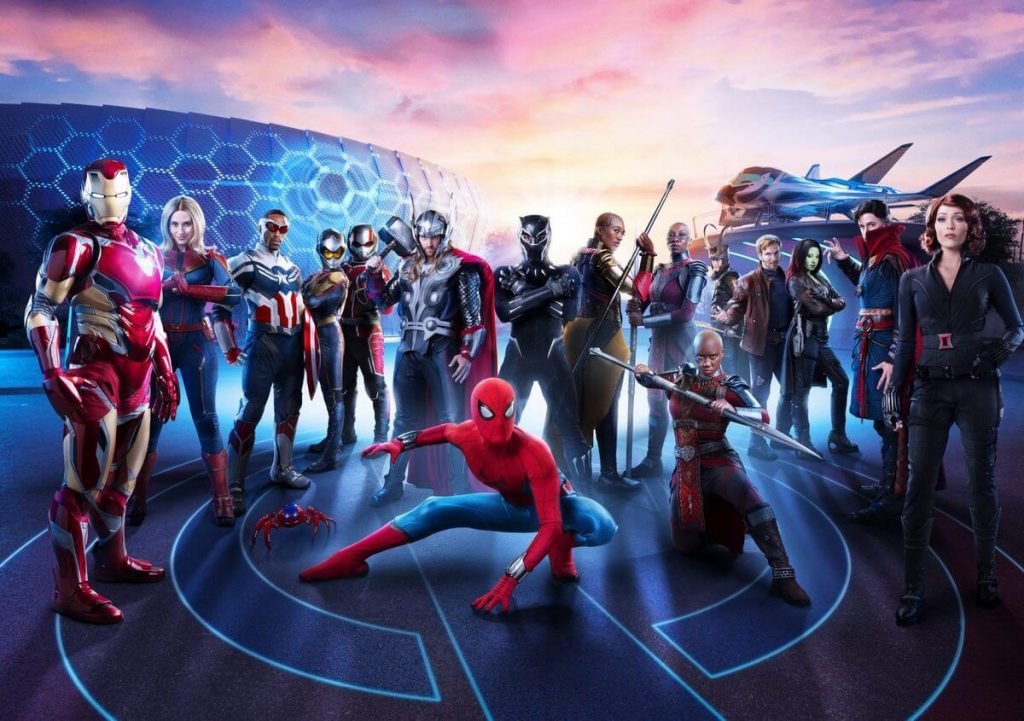 Supereroi Marvel nella nuova area Avengers Campus ai Walt Disney Studios di Disneyland Paris