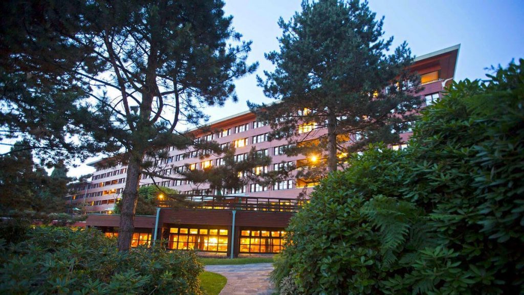 Facciata Hotel Sequoia Lodge a Disneyland Paris