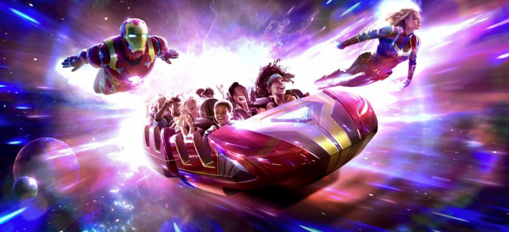 AVENGERS ASSEMBLE: FLIGHT FORCE, le montagne russe di Disneyland Paris dedicate ai Supereroi Marvel