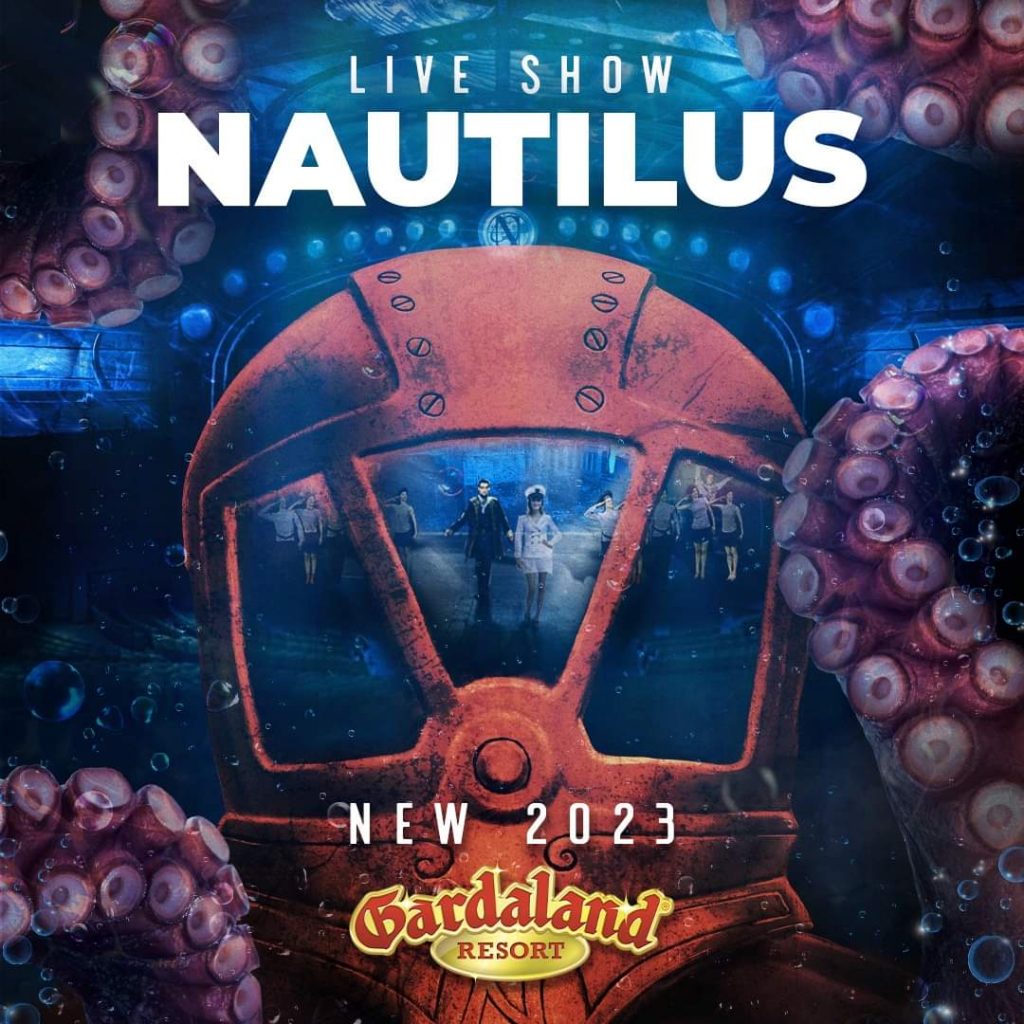 Immagine di presentazione del nuovo spettacolo Nautilus a Gardaland Theatre