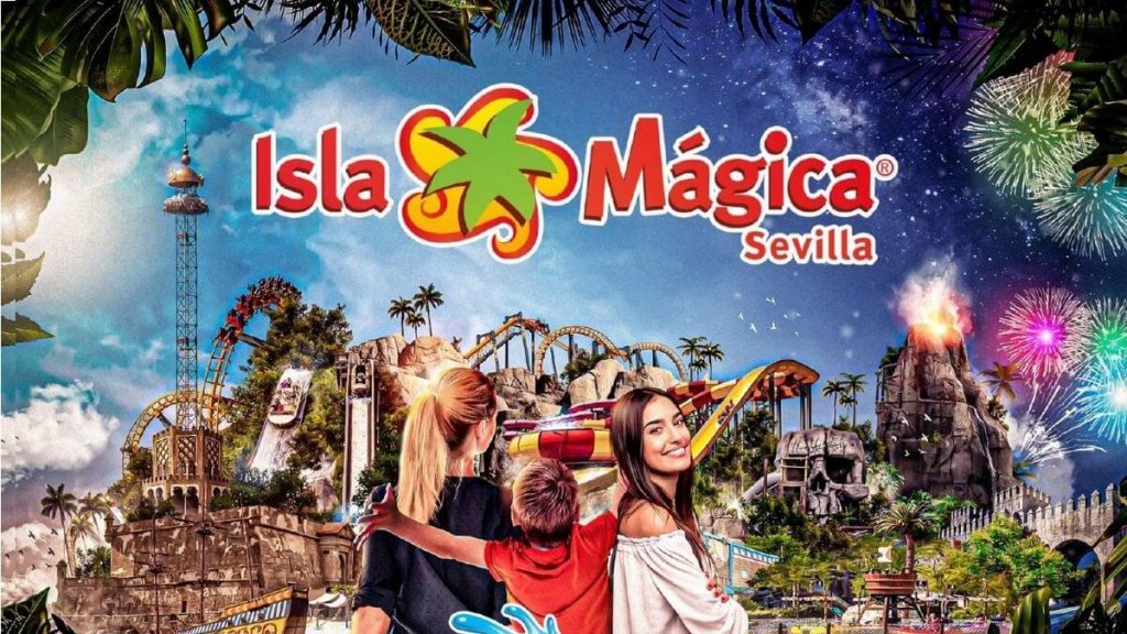 Parco divertimenti Isla Magica di Siviglia, in Spagna