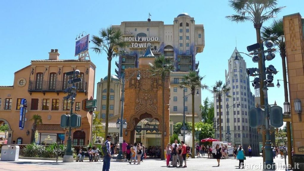 Attrazione Hollywood Tower al Parco Studios di Disneyland Parigi