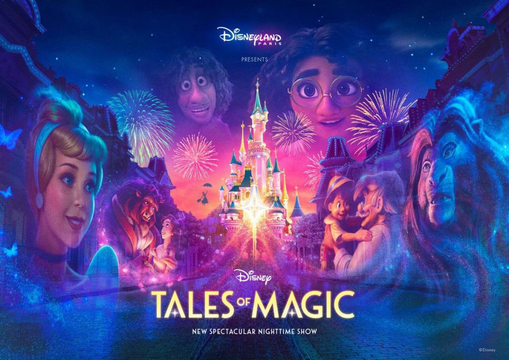 Tales of Magic: il nuovo spettacolo notturno di Disneyland Paris per la stagione 2025