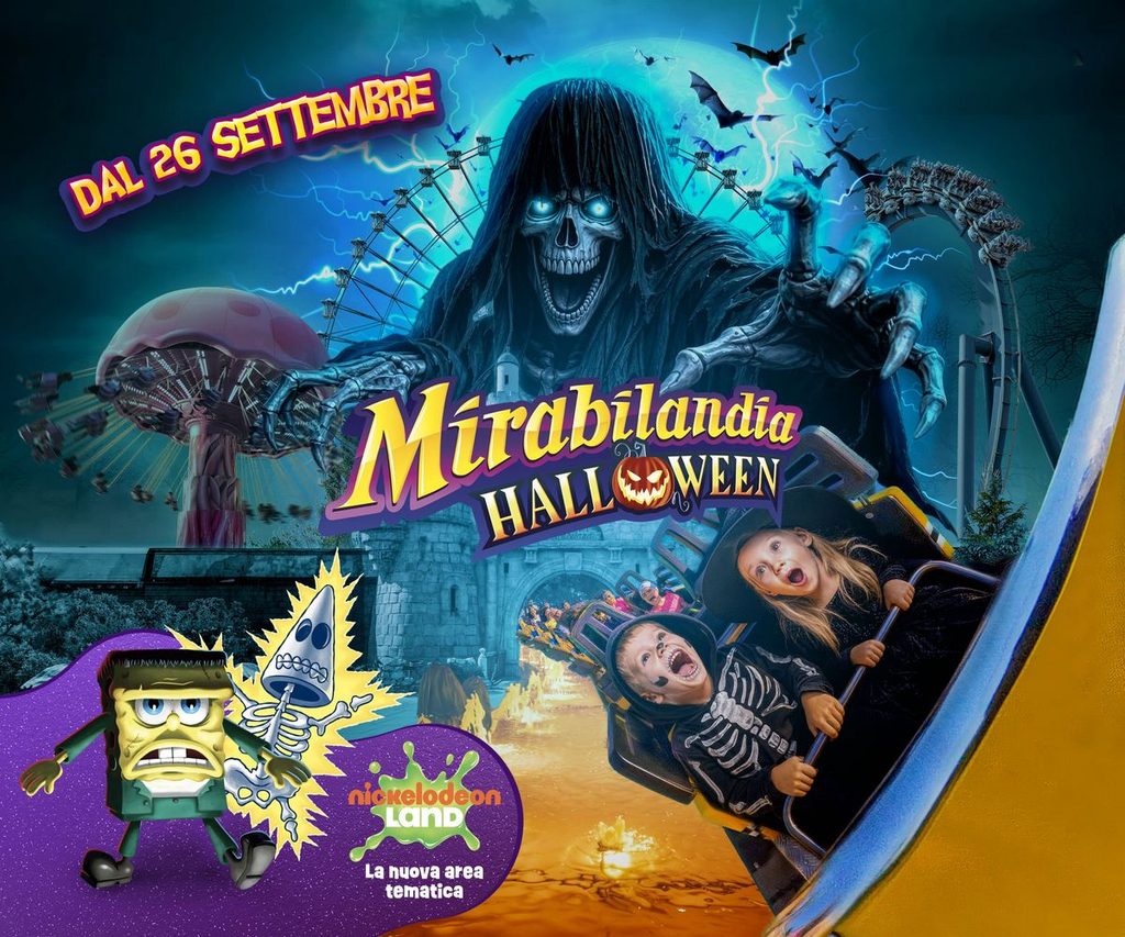 Mirabilandia Halloween 2026: attrazioni e tunnel horror per coraggiosi e bambini per accontentare tutta la famiglia.