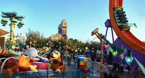 Giostre e attrazioni dell'area Toy Story Land del Parco Disney Adventure World