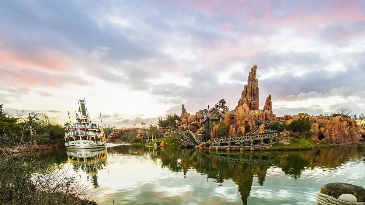 Area Frontierland del Parco Disneyland a Parigi