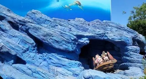 Montagne russe di Nemo al Parco Disney Adventure World