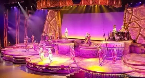Spettacolo del Re Leone a Disneyland Parigi