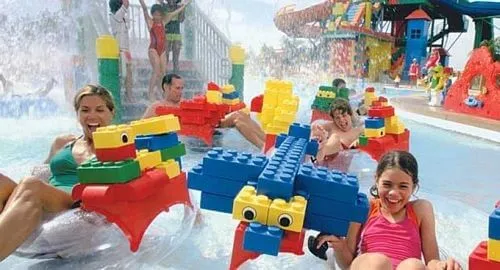 Fiume lento del LEGOLAND di Gardaland Resort