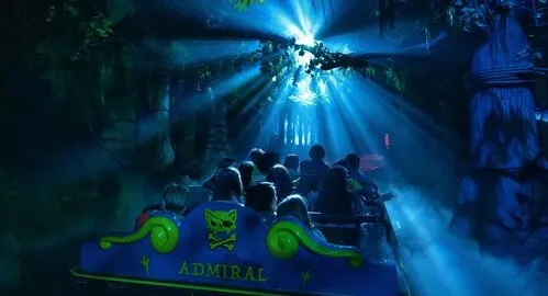 Dark ride Animal Treasure Island di Gardaland Park