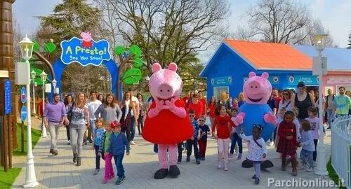 Area per bambini di Gardaland Park dedicata a Peppa Pig