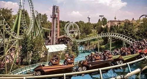 Shaman, le storiche montagne russe di Gardaland (ex Magic Mountain)