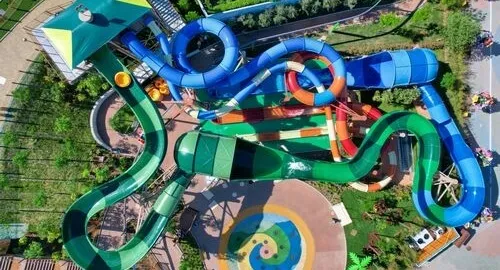 Scivoli del Parco acquatico LEGOLAND di Gardaland Resort