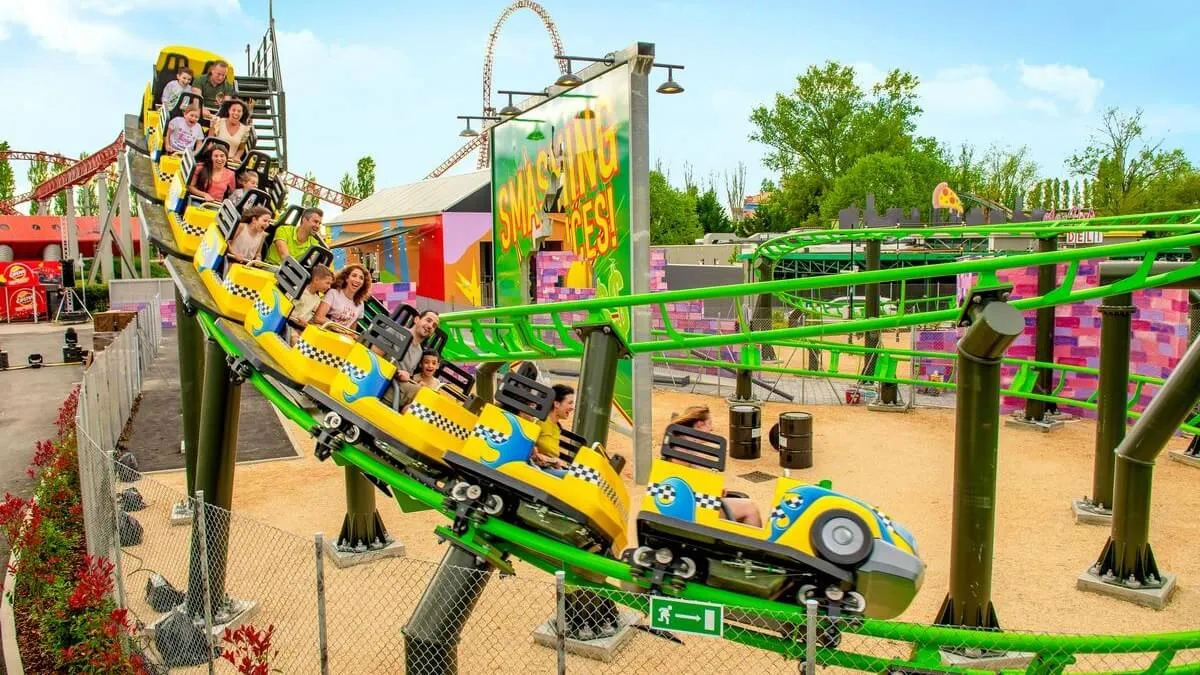 Montagne russe di Mirabilandia ispirate alle Tartarughe Ninja e inserite nella nuova area tematica Nickelodeon Land