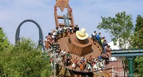Il Disk'o Coaster Buffalo Bill Rodeo di Mirabilandia