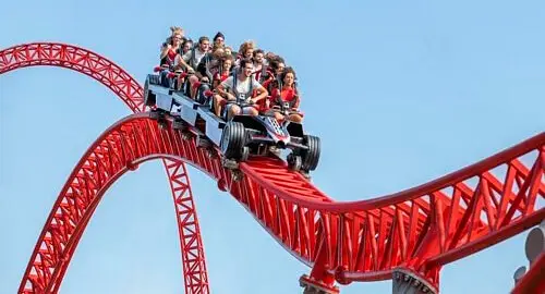 Montagne russe iSpeed di Mirabilandia a lancio magnetico
