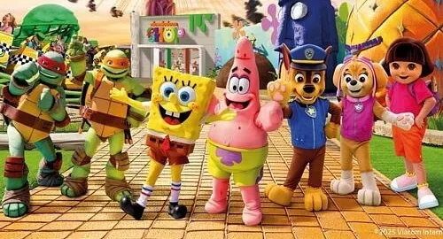 Personaggi Nickelodeon a Mirabilandia