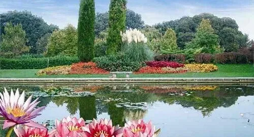 Giardini fioriti del parco Sigurtà a Valeggio sul Mincio