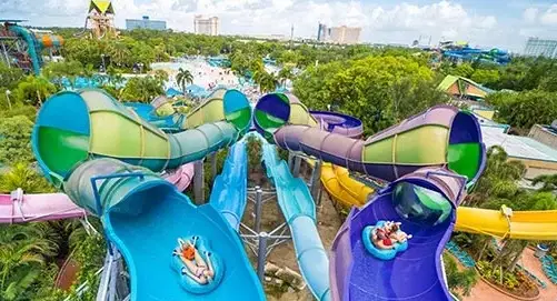 Scivoli di Aquatica, il parco acquatico del SeaWorld di Orlando in Florida