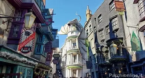 Area Diagon Alley a tema Harry Potter degli Universal Studios Florida a Orlando