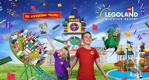 Attrazioni del Parco Legoland vicino Londra