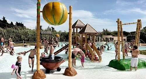Fun Island: laguna per bambini all'acquapark Cecina con mini scivoli e giochi d'acqua