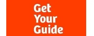 Logo di Get Your Guide, rivenditore autorizzato, partners di Parchionline.it